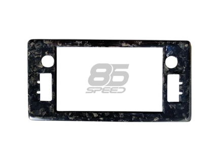 Picture of Rexpeed Forged Carbon Stereo Overlay Interior Trim - 2022+ BRZ/GR86