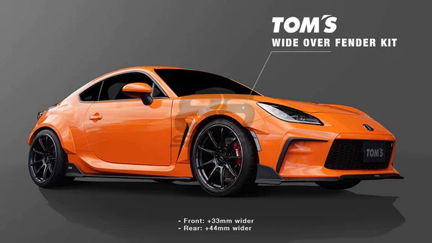 Picture of TOMS Wide Body Over Fender - 2022+ Toyota GR86