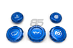 Picture of BilletWorkz Engine Bay Caps - Zero Series - 2013-2020 BRZ/FR-S/86, 2022+ BRZ/GR86