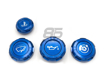 Picture of BilletWorkz Engine Bay Caps - Zero Series - 2013-2020 BRZ/FR-S/86, 2022+ BRZ/GR86