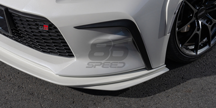 Picture of Artisan Spirits Black Label Front Side Diffusers (Front Splitter Extensions) - 2022+ Toyota GR86
