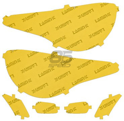Picture of Yellow Headlight Covers - 2017-2020 Toyota 86