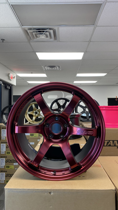 Picture of Gram Lights 57DR 18x9.5 +38 5x100 Sputter Red Wheel