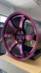 Picture of Gram Lights 57DR 18x9.5 +38 5x100 Sputter Red Wheel