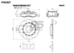 Picture of TOM'S Racing Complete Brake Kit For 2013+ FRS/BRZ/86 - 2022+ BRZ/GR86