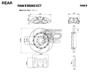 Picture of TOM'S Racing Complete Brake Kit For 2013+ FRS/BRZ/86 - 2022+ BRZ/GR86